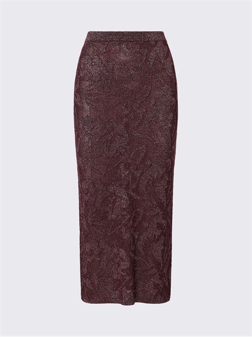 Longuette in pizzo lamé LIU JO | WF6096MA26S/X0786